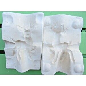 Alberta Vintage 1956 Small Reindeer Slip Mold #A-311 w/ Small Flaw